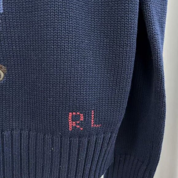 Polo by Ralph Lauren Black Bear Crewneck Sweater - Picture 2 of 5